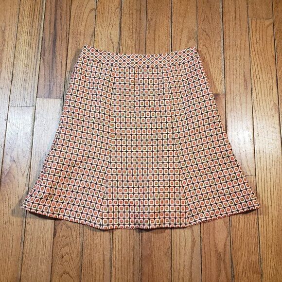 Kenar Women's Patterned A-Line Skirt - Picture 1 of 3